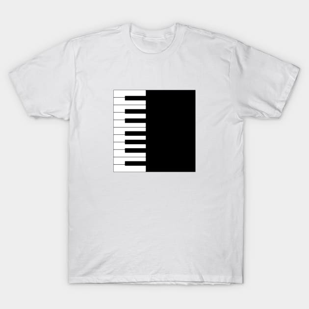 Piano T-Shirt by feroniae